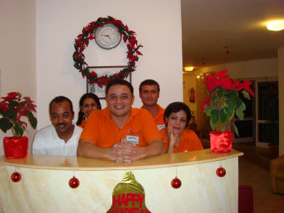 The staff at the Health Centre